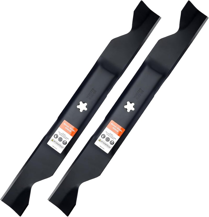 Grasscool YTH22V46 405380 Blades for Husqvarna Z246 YTH20K46 YTH21K46 YTH22K46 YTA22V46 RZ4623 Craftsman 46 inch Zero Turn Riding Mower Replace 405380 532405380 (High Lift) - Image 1